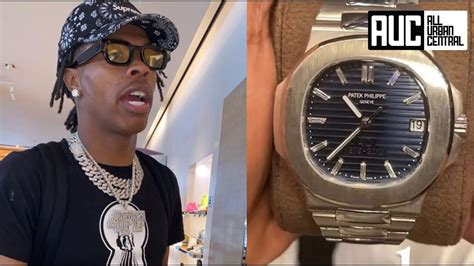 lil baby fake patek watch|lil baby patek philippe watch.